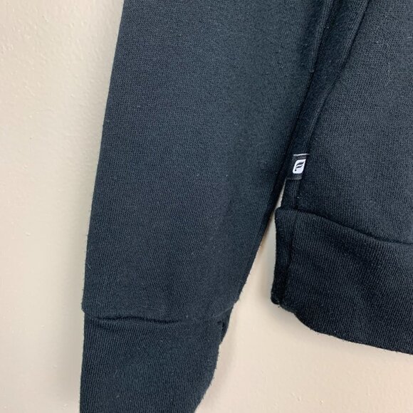 Fabletics Open Back Black Sweatshirt Size XS - Picture 2 of 6